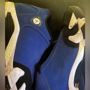 Jordan Athletic Shoes - Blue and White